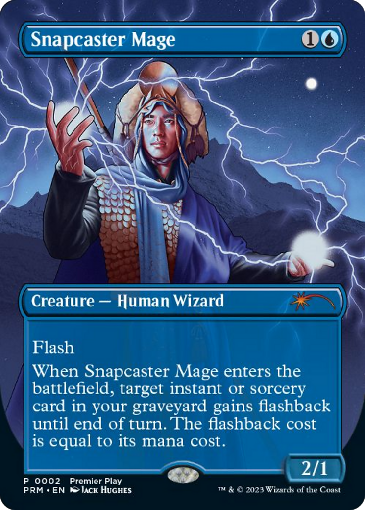 Snapcaster Mage (Borderless Alternate Art) [Regional Championship Qualifiers 2023] | D20 Games