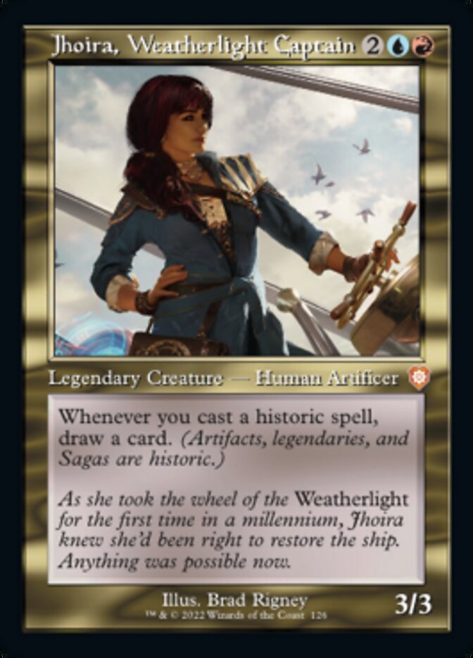 Jhoira, Weatherlight Captain (Retro) [The Brothers' War Commander] | D20 Games