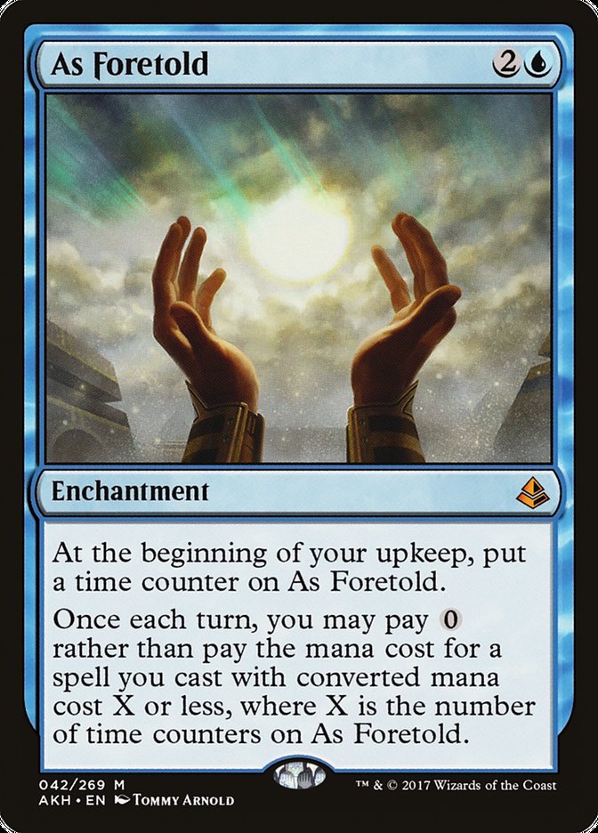 As Foretold [Amonkhet] | D20 Games
