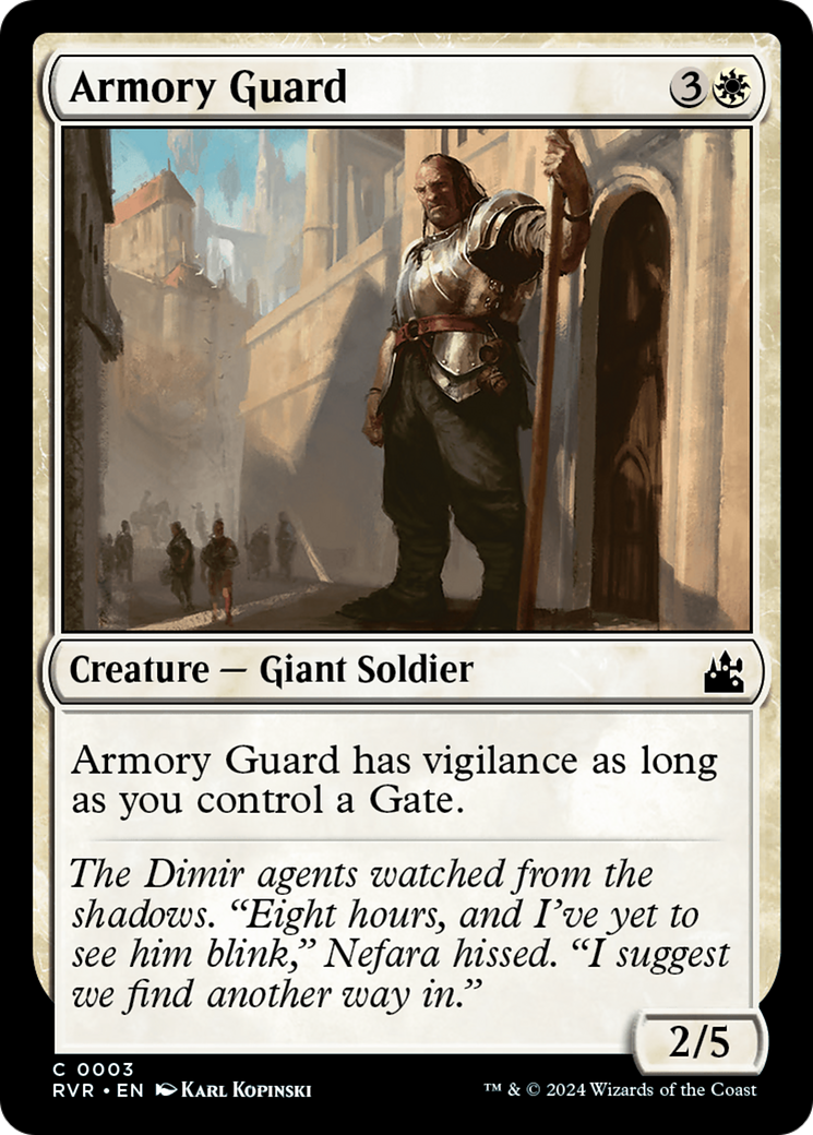 Armory Guard [Ravnica Remastered] | D20 Games