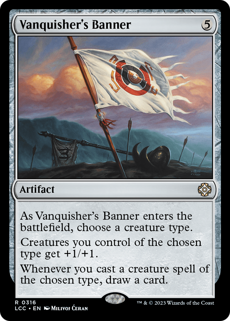 Vanquisher's Banner [The Lost Caverns of Ixalan Commander] | D20 Games