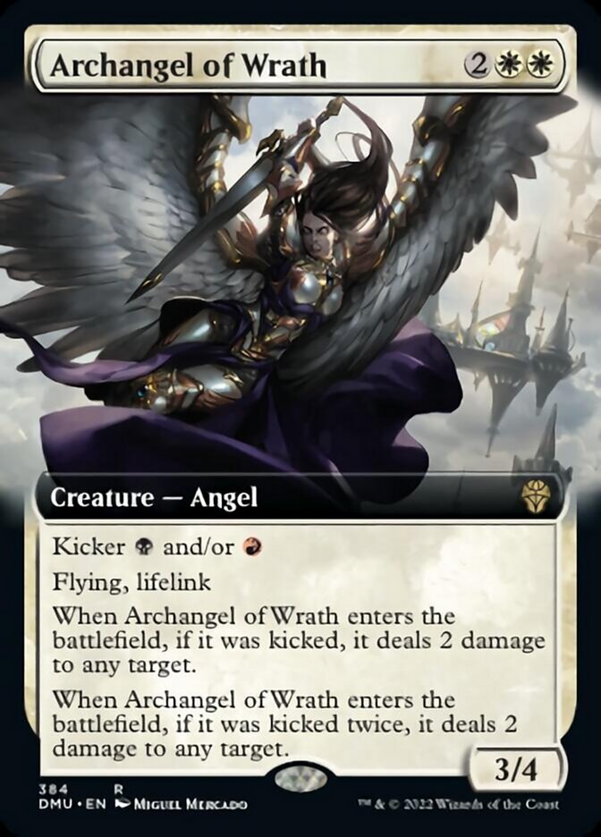 Archangel of Wrath (Extended Art) [Dominaria United] | D20 Games