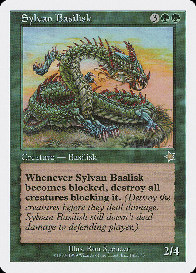 Sylvan Basilisk [Starter 1999] | D20 Games