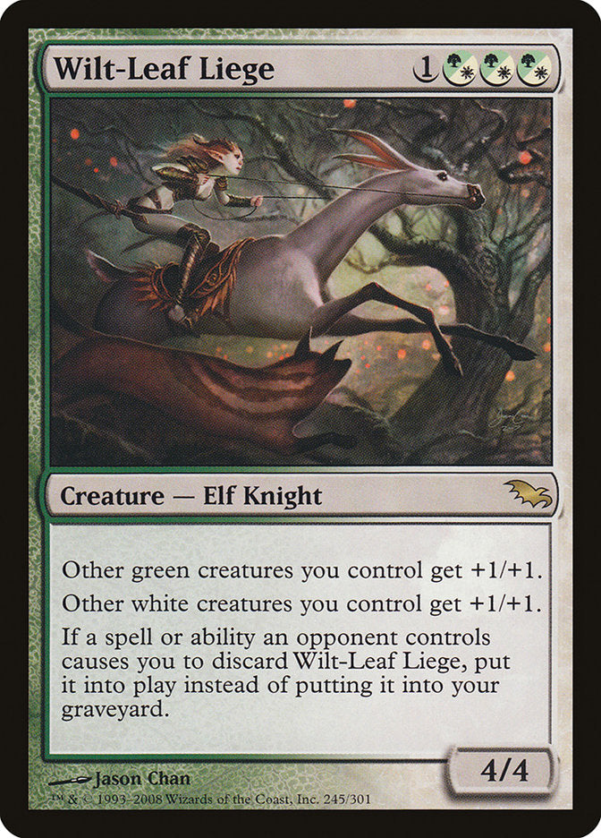 Wilt-Leaf Liege [Shadowmoor] | D20 Games