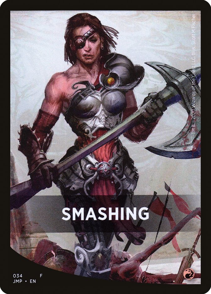 Smashing Theme Card [Jumpstart Front Cards] | D20 Games