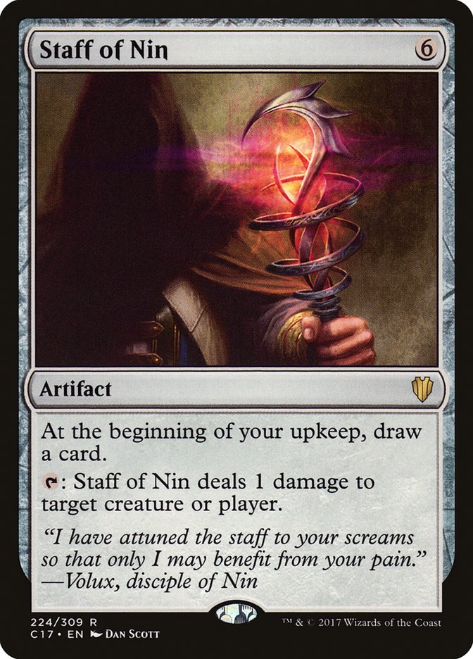 Staff of Nin [Commander 2017] | D20 Games