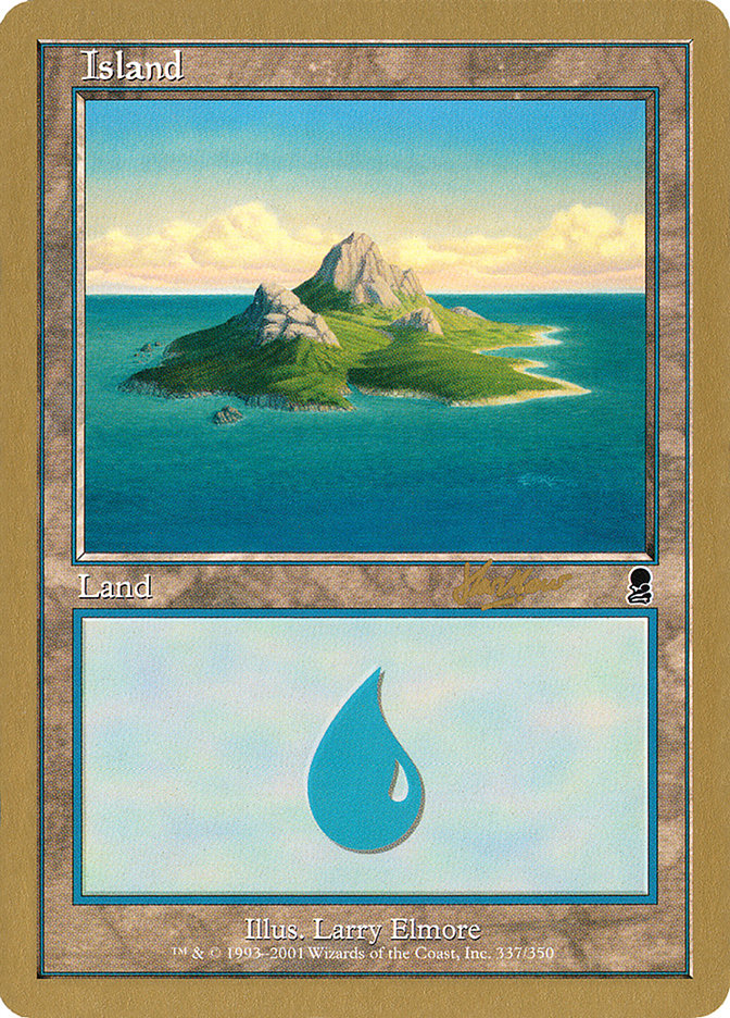 Island (shh337) (Sim Han How) [World Championship Decks 2002] | D20 Games