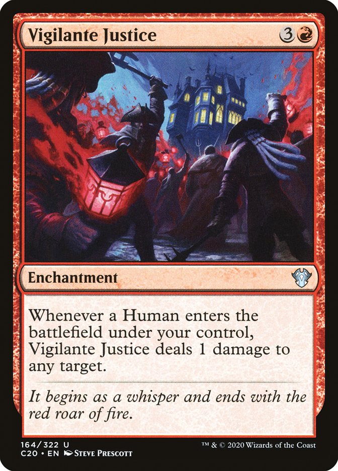 Vigilante Justice [Commander 2020] | D20 Games