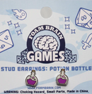 Potion Bottle Stud Earrings