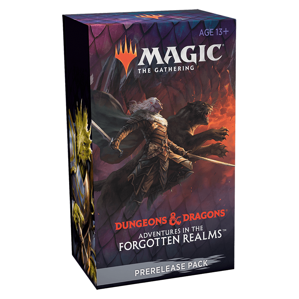 MTG Dungeon and Dragons Adventure in the Forgotten Realms Prerelease Pack | D20 Games
