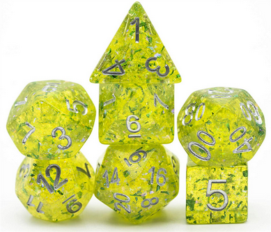 Arcadia RPG Dice Set Plastic Dice Foam Brain Games | D20 Games