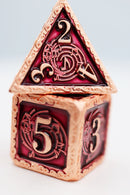 Bardic Song Allegro RPG Metal Dice Set Metal Dice Foam Brain Games