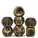 Bronze Dragonstone RPG Metal Dice Set