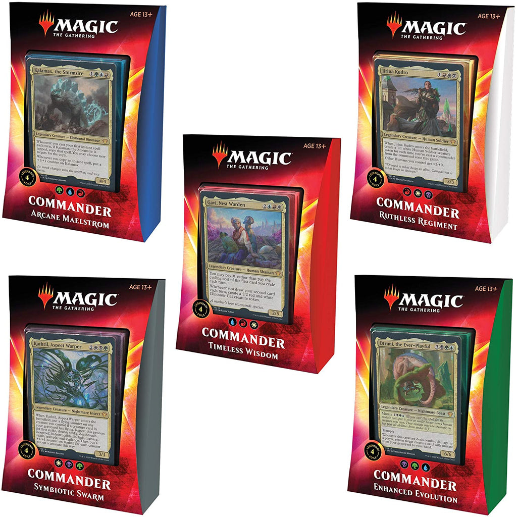 Commander 2020-Set of 5 Commander 2020-Set of 5