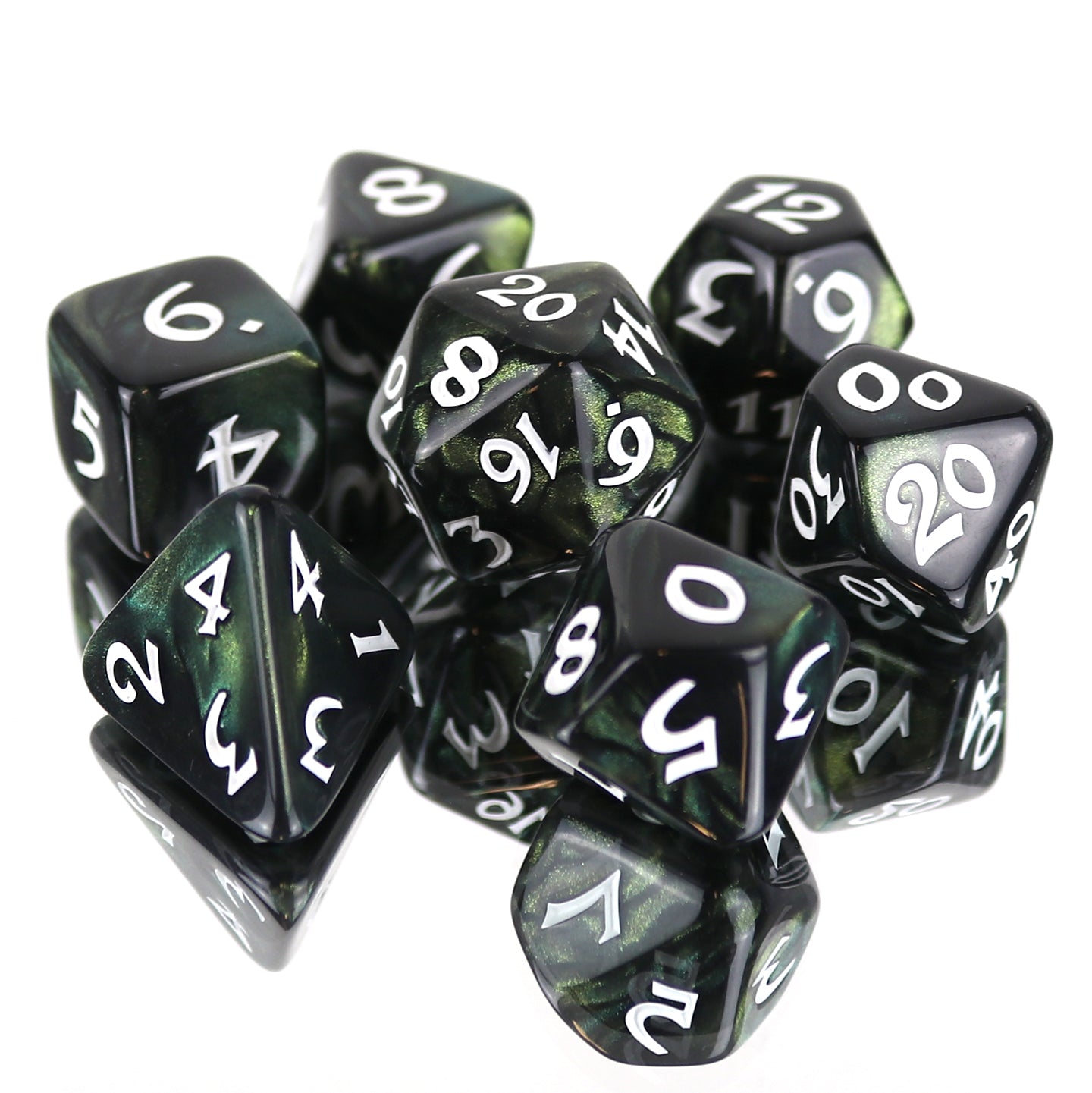 7 Piece RPG Set - Elessia Kybr Consular | D20 Games