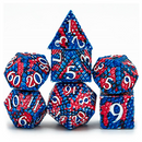 Coral Reef Dragon Scale Dice Set