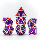 SteamPunk Empress Robes RPG Metal Dice Set Metal Dice Foam Brain Games