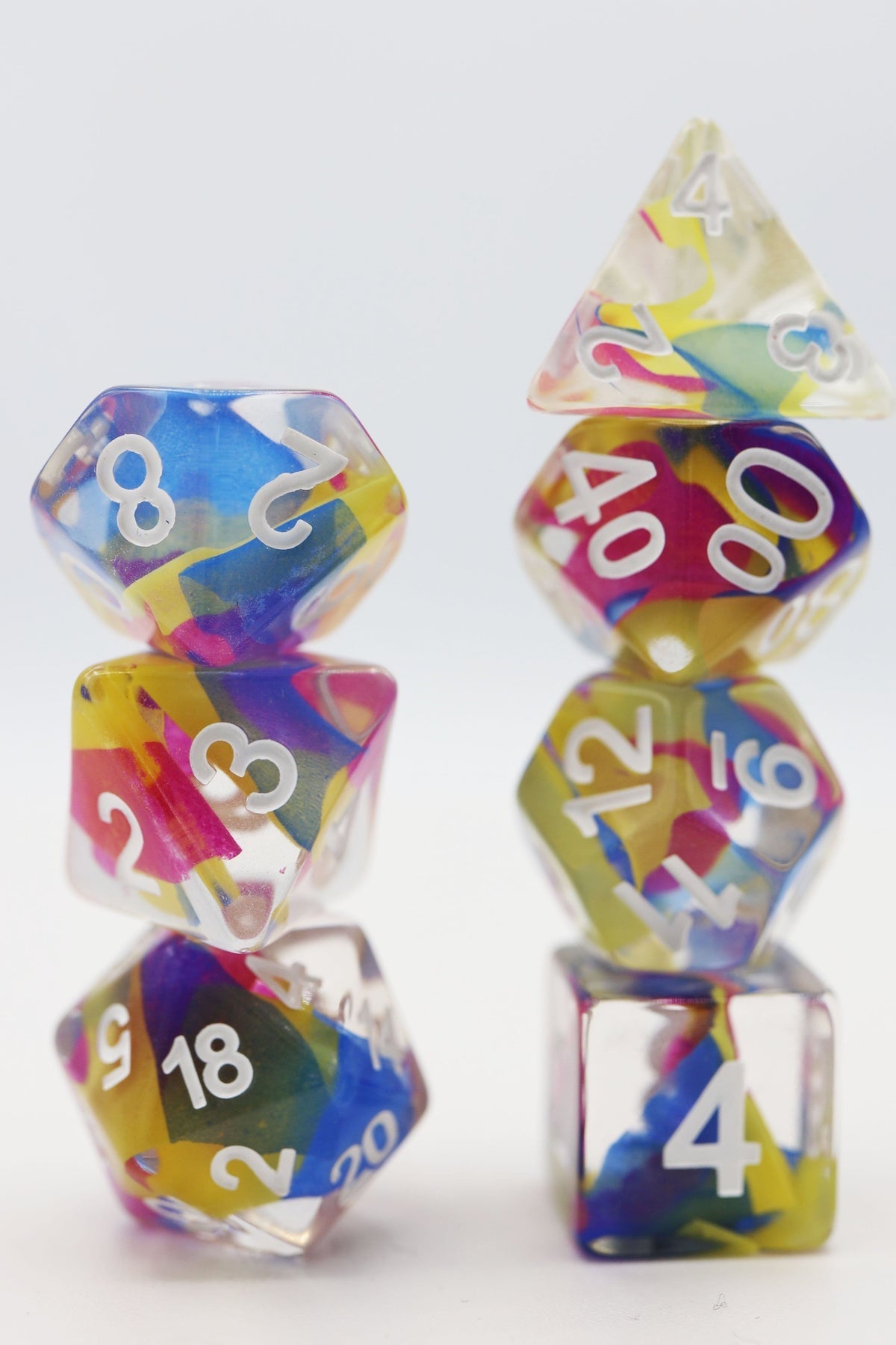 Evil's Spell Ribbon RPG Dice Set | D20 Games