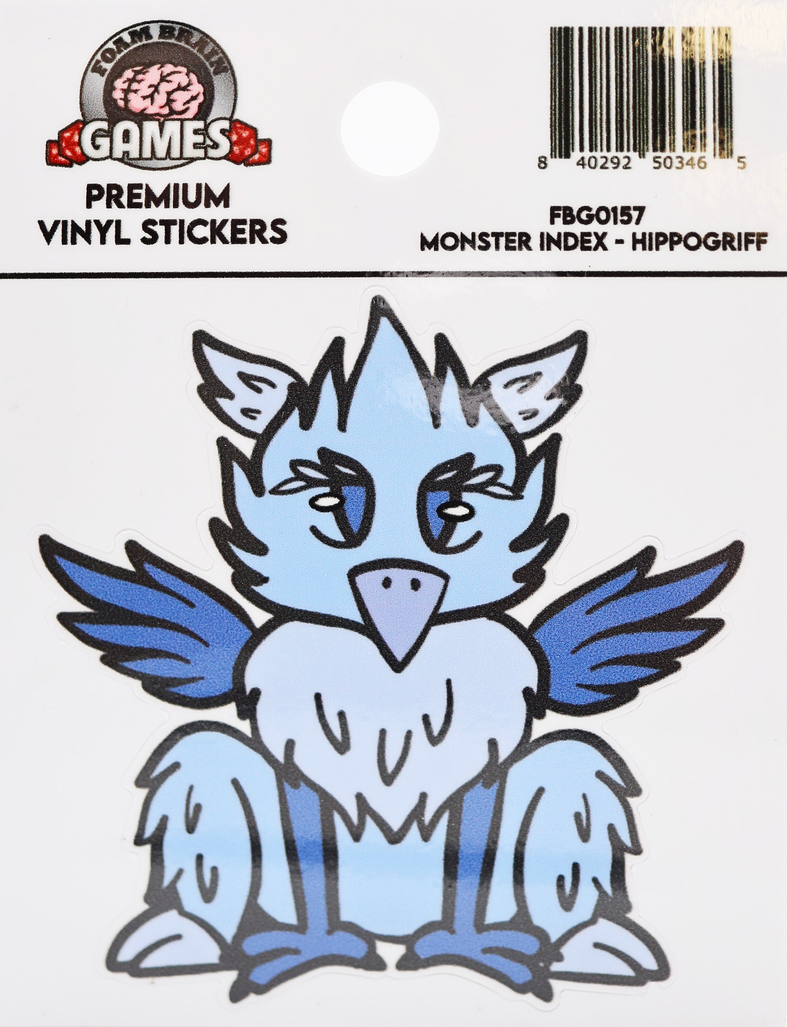 Monster Index Sticker: Hippogriff Stickers Foam Brain Games | D20 Games