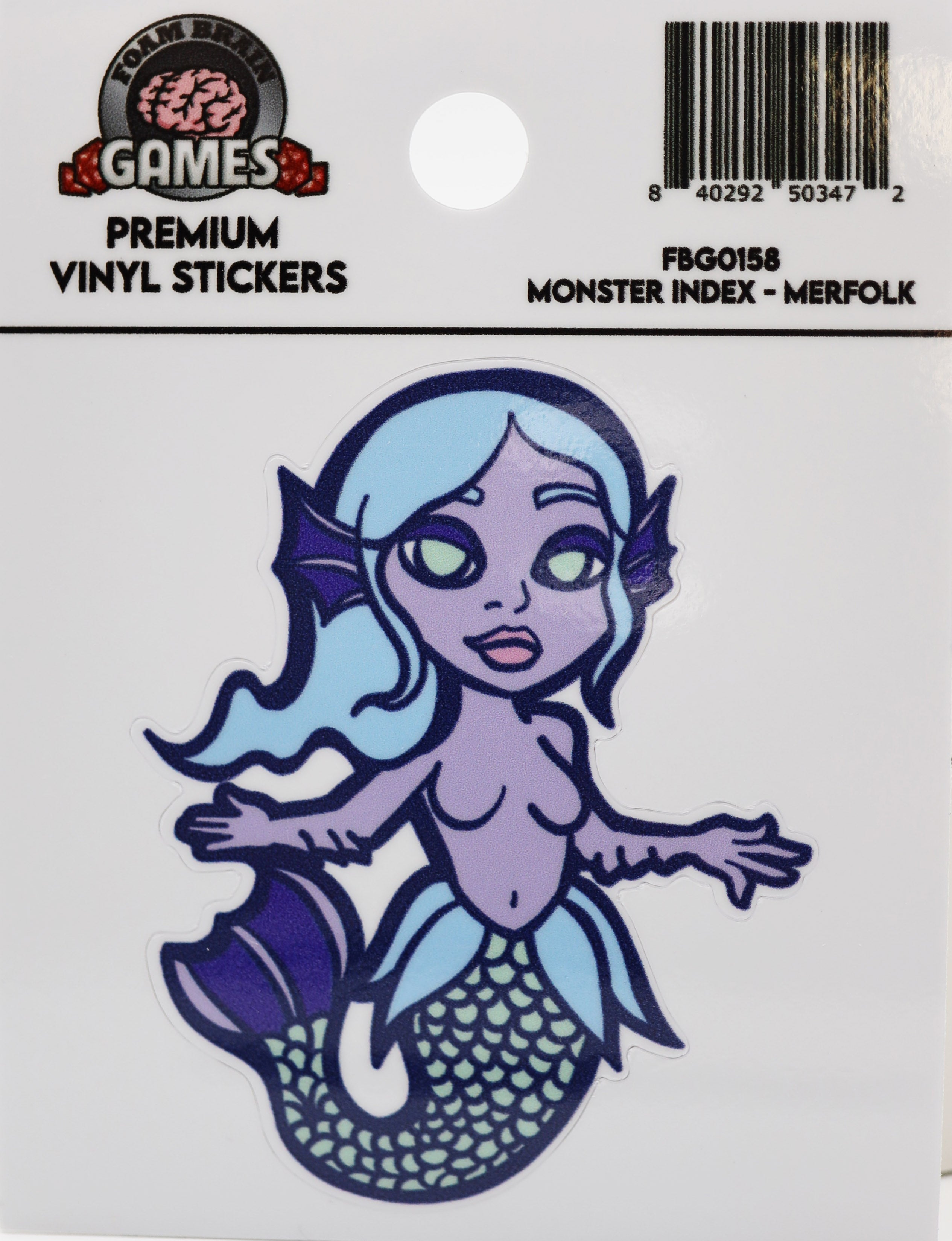 Monster Index Sticker: Merfolk Stickers Foam Brain Games | D20 Games