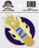 Class Sticker: Sorcerer Stickers Foam Brain Games