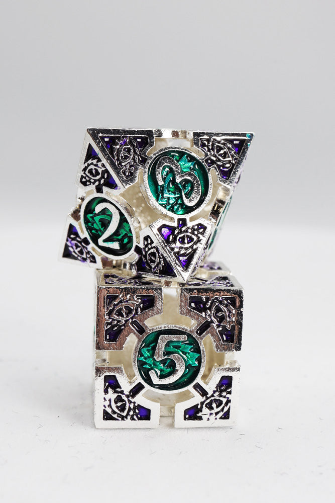 Occulus: Angelic RPG Metal Dice Set
