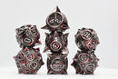 Meteor Storm: Abandoned Station RPG Metal Dice Set Metal Dice Foam Brain Games