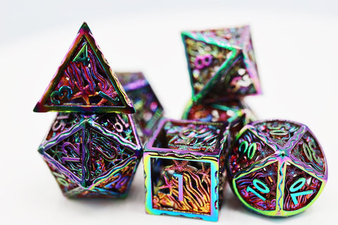 Hollow Seascape Burnt Opal 16mm RPG Dice