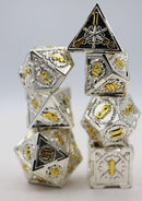 Holy Sword RPG Metal Dice Set Metal Dice Foam Brain Games