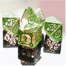 Huge Fluorite Castle Dice Set - 25mm Plastic Dice Foam Brain Games