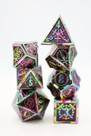 Imperial Gem Sword RPG Metal Dice Set Metal Dice Foam Brain Games
