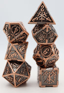 King Arthur's Sword RPG Metal Dice Set Metal Dice Foam Brain Games