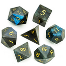 Labradorite Engraved Gemstone Dice