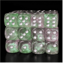 Lavender Lilacs - 12 piece Pip D6's Plastic Dice Foam Brain Games