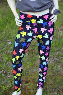 Meeples  Leggings - SIZE: TC2 (Tall & Curvy 2) Leggings & Joggers Foam Brain Games