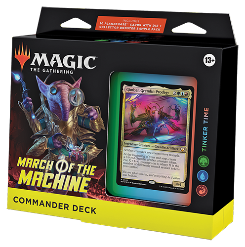 Tinker Time March of the Machines Commander Deck Tinker Time March of the Machines Commander Deck