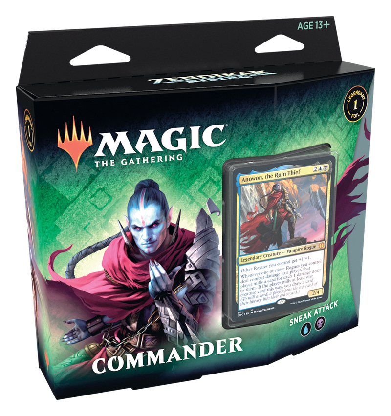 Zendikar Rising Commander: Sneak Attack