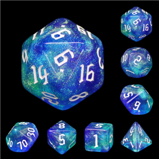 Meteor Storms RPG Dice Set | D20 Games