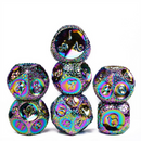 Mystic Dragonstone RPG Metal Dice Set