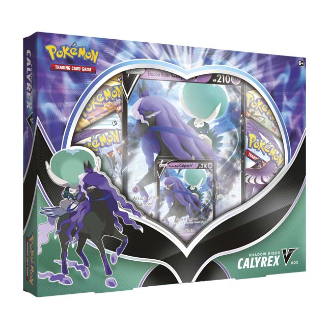 Pokemon Shadow Rider Calyrex V box