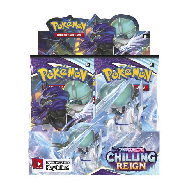Pokemon Sword and Shield Chilling Reign Booster Box | D20 Games