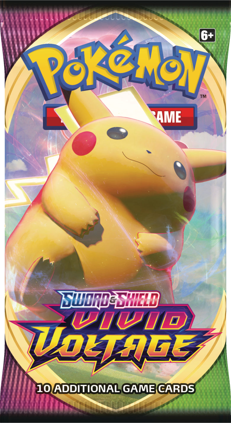 Pokemon Sword and Shield Vivid Voltage Booster Pack | D20 Games