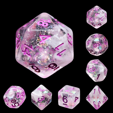Pink Memory RPG Dice Set | D20 Games