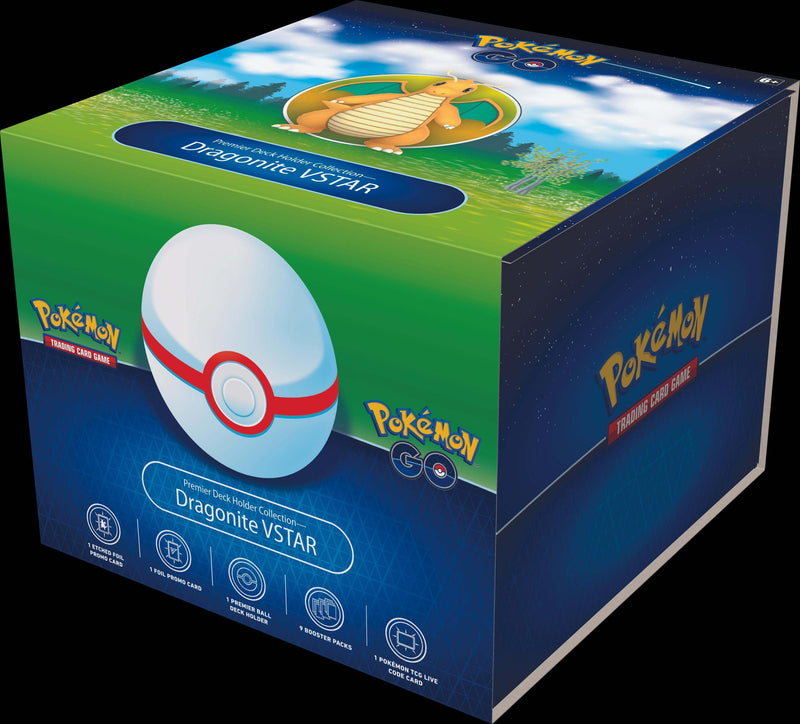 Pokemon Go Premier Deck Holder Collection - Dragonite VStar