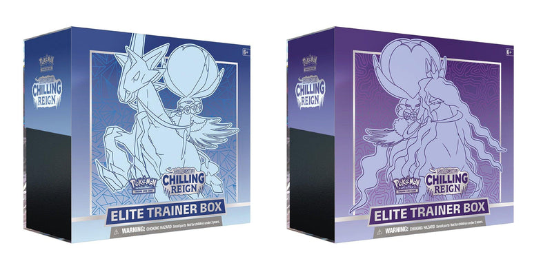 Pokemon sword and shield Chilling reign Elite Trainer Box