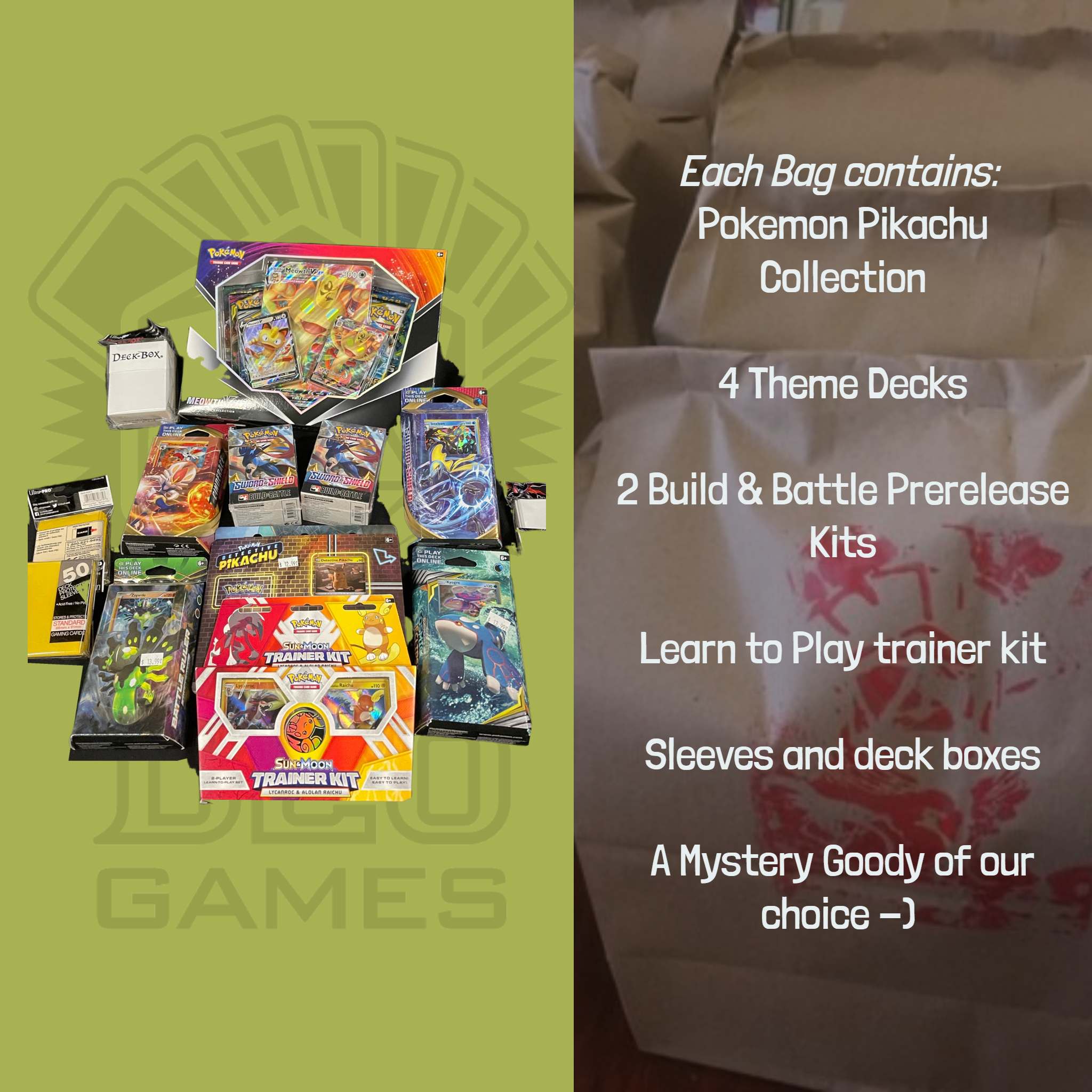 Pokemon Gold Players Loot Bag | D20 Games