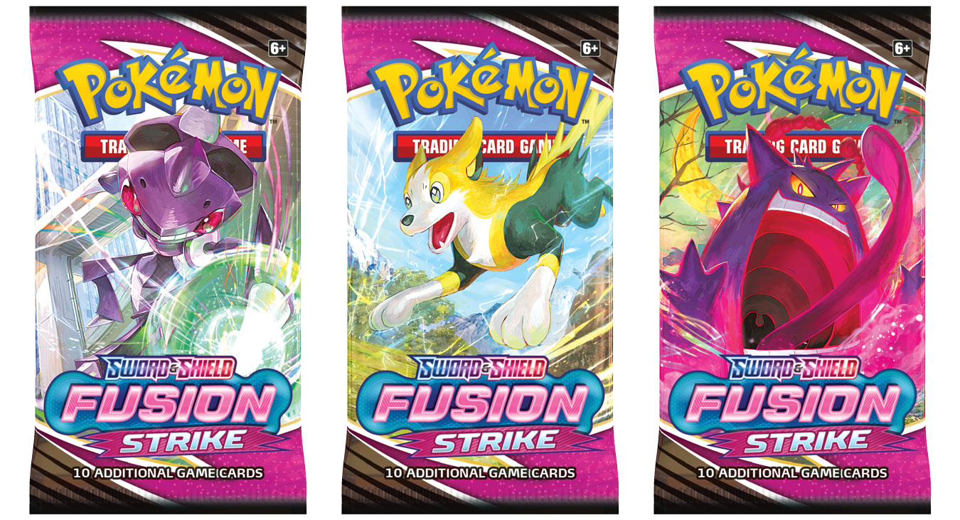 Pokemon Sword and Shield Fusion Strike Booster Pack | D20 Games