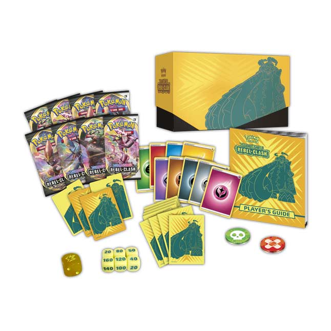 Pokemon TCG: Sword & Shield - Rebel Clash Elite Trainer Box