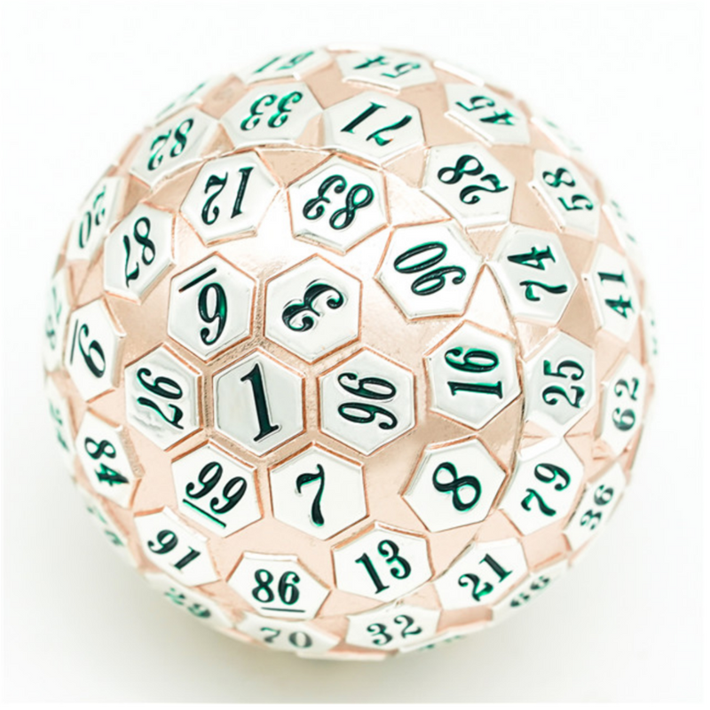 45mm Metal D100 - Rose Gold and Silver