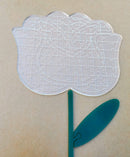 Rose Shaped Laser Cut Acrylic Jigsaw Puzzle